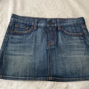 Denim skirt
